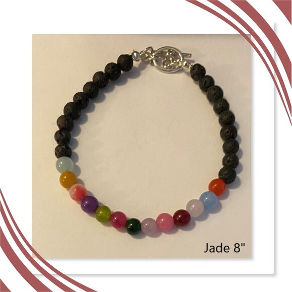 Jade essential oil bracelet NEW - Picture 1 of 3
